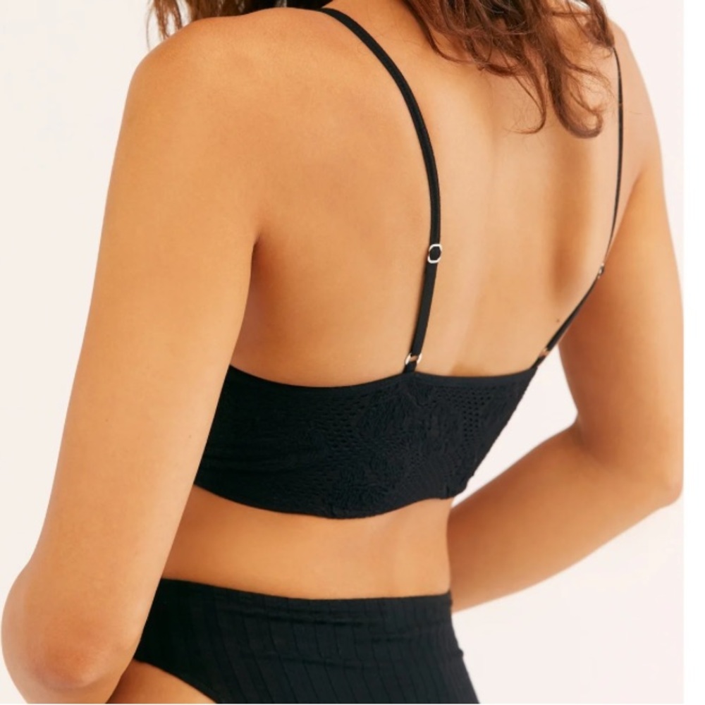 NEW🌺Free intimately people candy/mosaic lace steam seamless Bralette - Picture 13 of 17